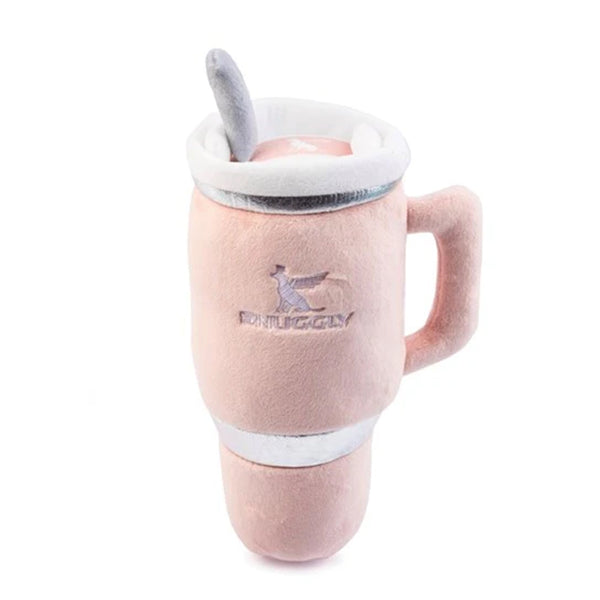 Pink Snuggly Cup - Dog Toy
