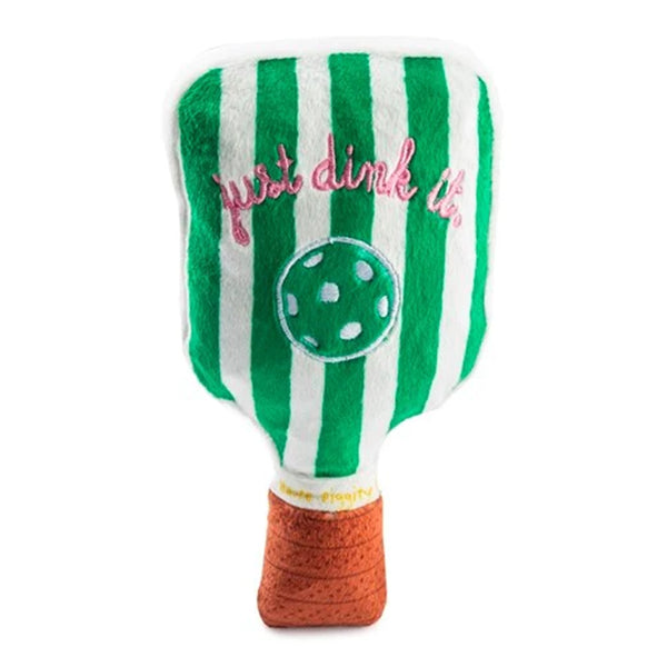 Green Stripe Pickleball Paddle - Dog Toy