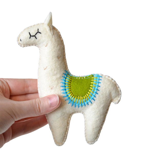 Llama - Catnip/Silvervine Cat Toy