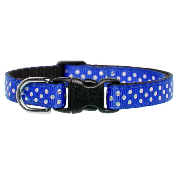 The Future Is Bright - Cat Collar - Holiday Blue