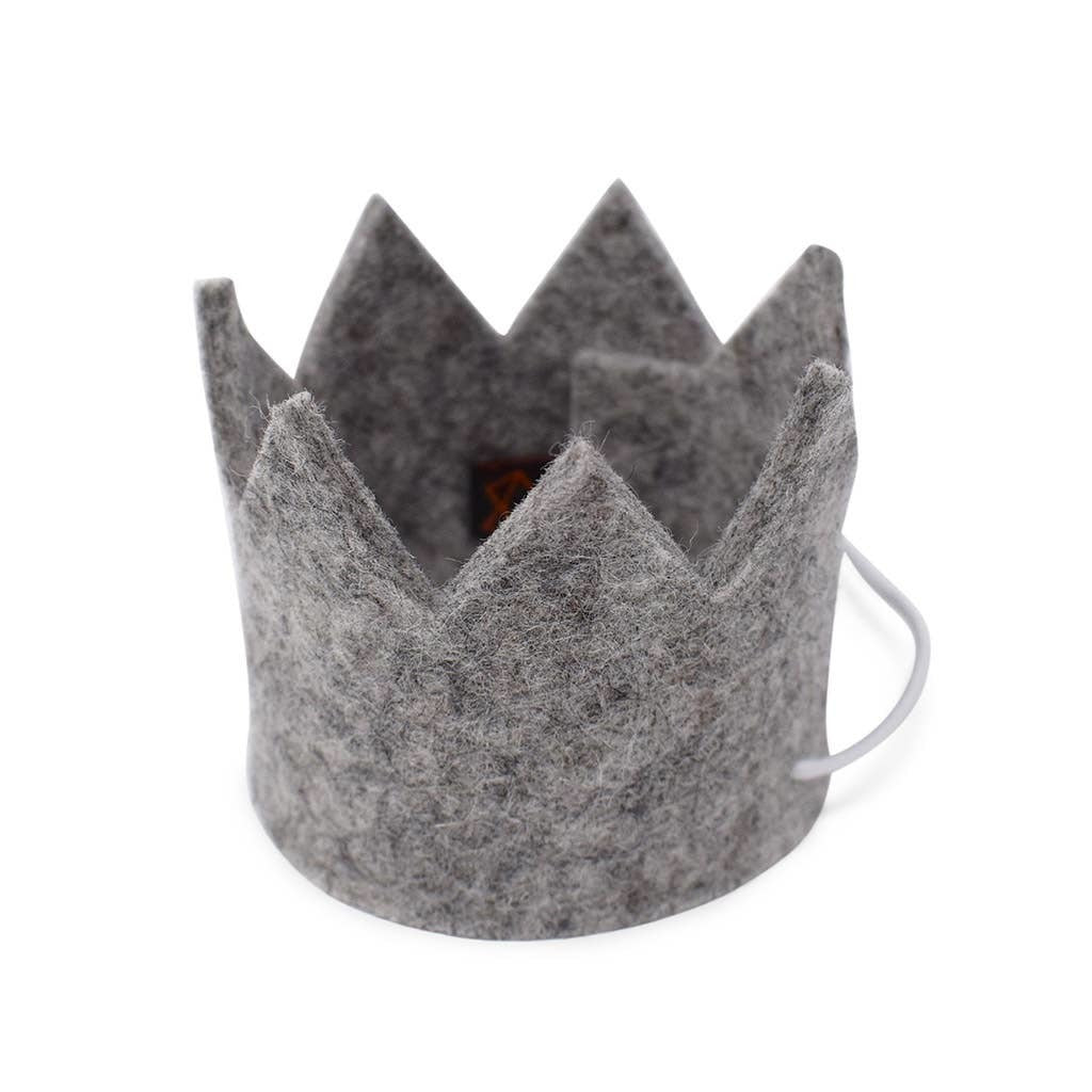 Party Beast Pet Crown - Gray