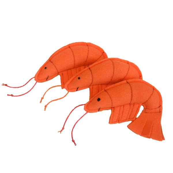Shrimp (1 Shrimp) - Catnip/Silvervine Cat Toy