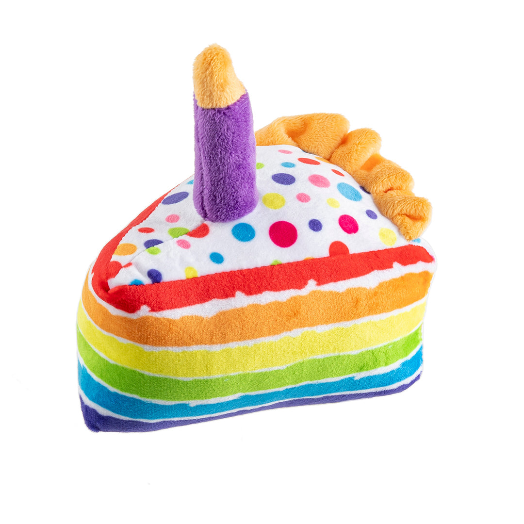 Birthday Cake Slice - Dog Toy