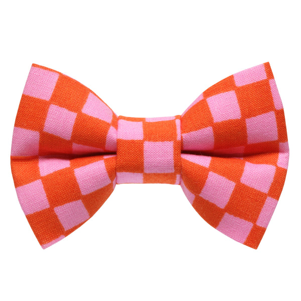 The Check Meow-t- Cat / Dog Bow Tie