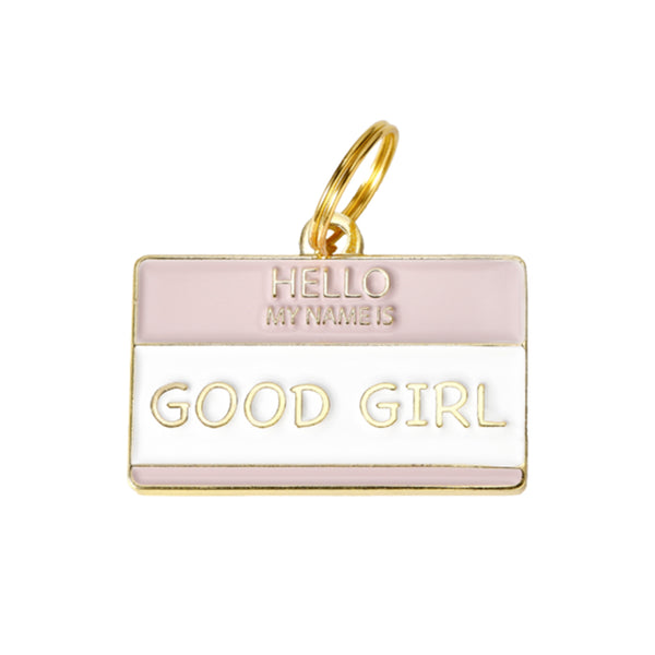 Good Girl - Dog ID Tag / Charm