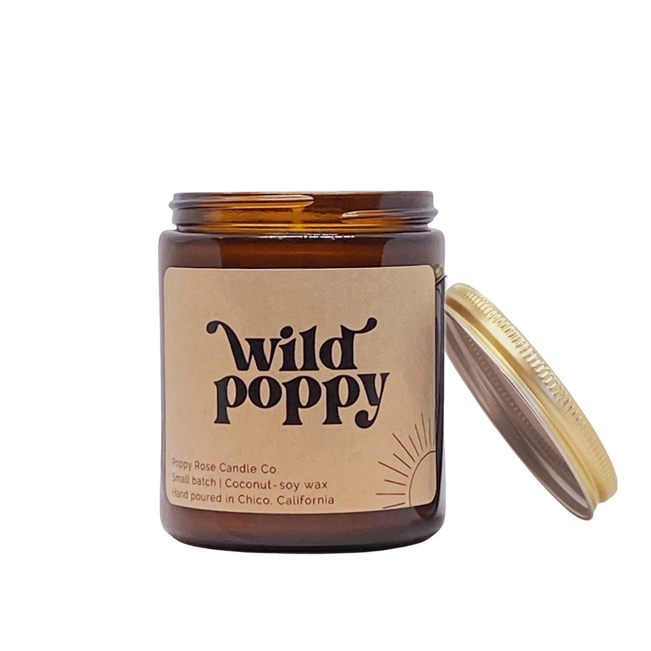 Wild Poppy - 8 oz Soy Candle